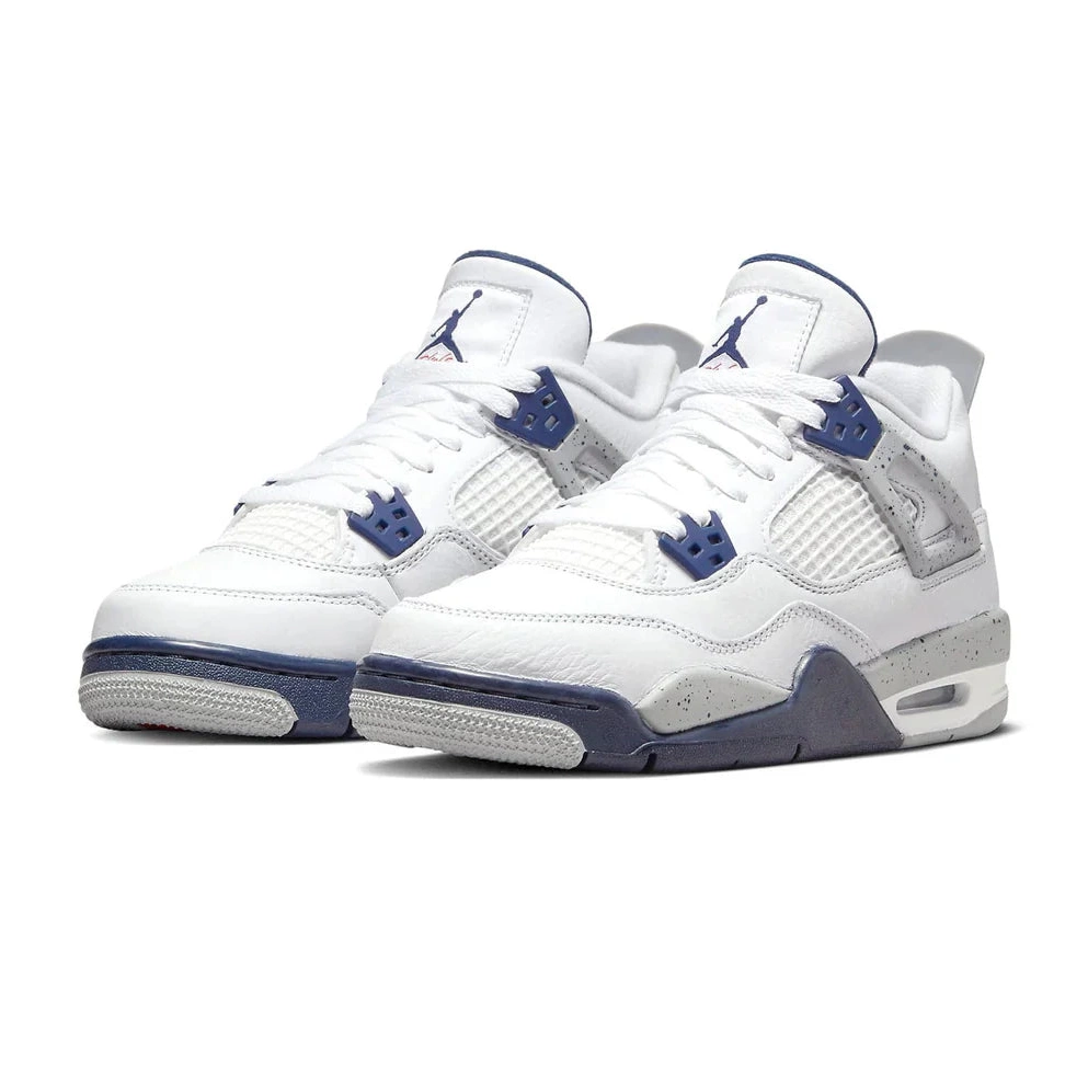 Midnight Air GS Retro Jordan 4 Navy 0817